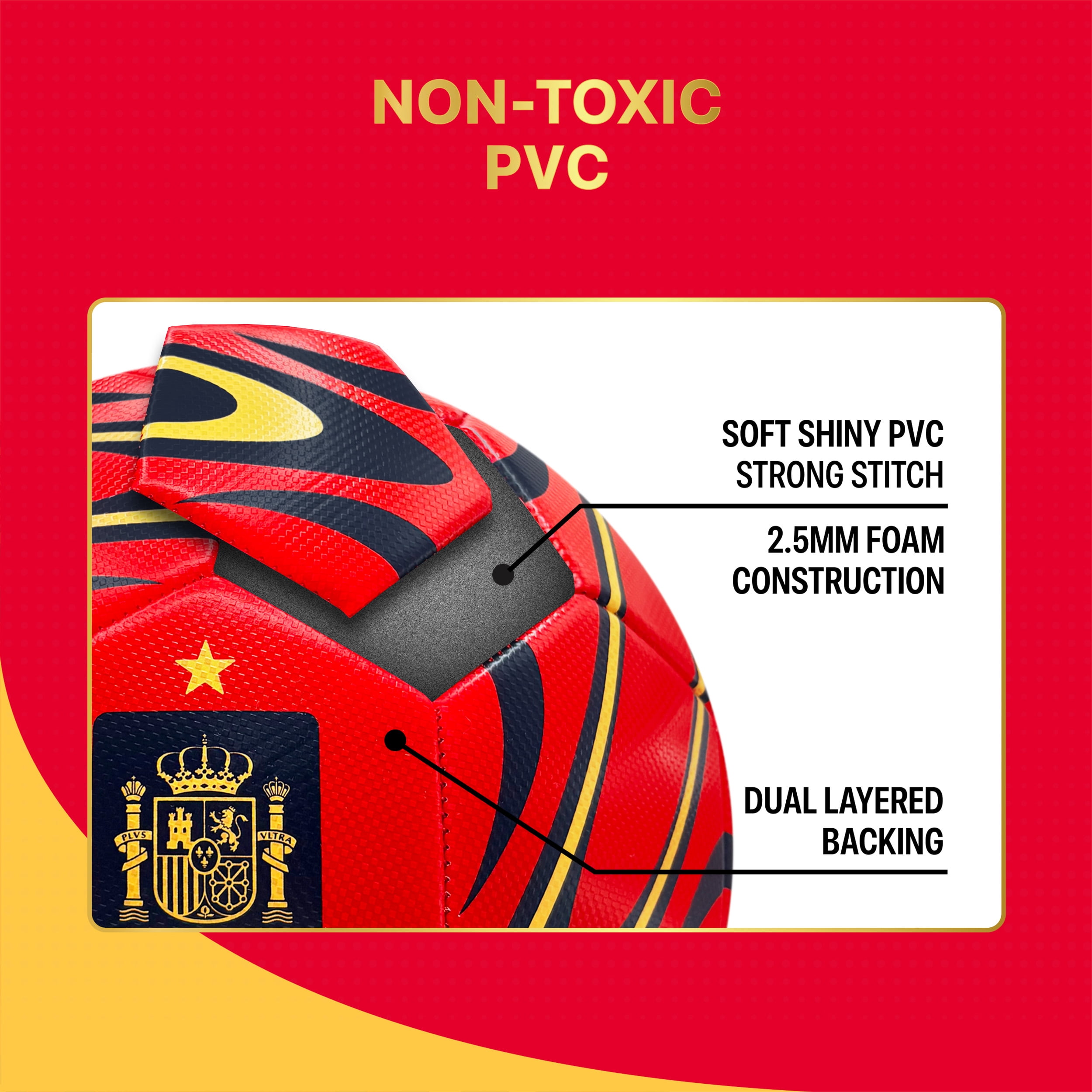 SPAIN FEDERATION SOCCER BALL #5