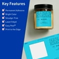 thumbnail image 3 of Avery Printable Square Labels, Bright Blue, 2.75" x 2.75", 480ct, 3 of 11