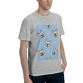 thumbnail image 2 of Bingfone Cute French Bulldog Men'S Loose Fit Short-Sleeve Pocket T-Shirt, 2 of 7