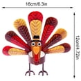 thumbnail image 4 of Desktop Decor Urkey Candle Holder Turkey Candle Holder Thanksgiving Sitting/Standing Turkey Candle Holder For Thanksgiving Family Kitchen Table Decoration, 4 of 4