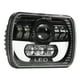 thumbnail image 5 of Faro delantero universal de 5 x 7 pulgadas, 90 W, LED cuadrado, luz alta/baja, resistente al agua, 5 of 13