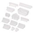 thumbnail image 1 of Unique Bargains 65 Pcs Capuchon de Conduit de Port d'Ordinateur Portable 13 Types de Prises Capuchon pour Portable Ordinateur Portable PC Ordinateur, USB/VGA/Prises Audio/SD, Transparent, 1 of 7