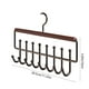 thumbnail image 3 of Percha de Madera Maciza con Ocho Ganchos para Ropa Interior, Chalecos y Tirantes, Multifuncional., 3 of 6