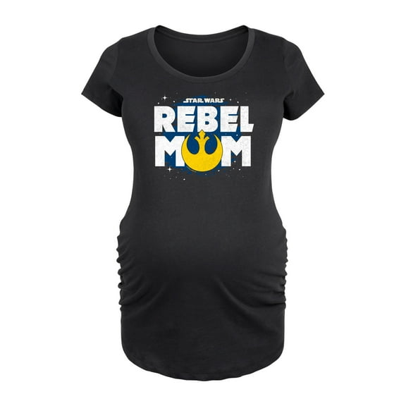 Star Wars - Rebel Mom - Maternity Scoop Neck Tee