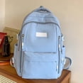 thumbnail image 4 of HJYCHN School Backpack for Girls Large Capacity Multi Compartment Computer Daypack for Middle Kids Girl School Backpack Blue One Size, 4 of 4