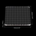 thumbnail image 2 of Uxcell 4" x 4" Acrylic Stamp Block Clear Stamping Block with Grid Lines Decorative Mounting Blocks Square, 2 of 6