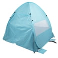 thumbnail image 4 of La Carpa de playa abre automáticamente y rápidamente la carpa de sombra plegable con estructura estable a prueba de rayos ultravioleta para acampar al aire libre en la playa jardín familiar, 4 of 10