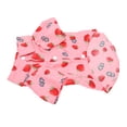 thumbnail image 1 of Lindo Estampado de Fresa Camisas de verano para perros hawaianos transpirables con diseño a presión y cuello vuelto ANGGREK  Otros, 1 of 8