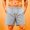 Gray, variant on WIZUTIZ Men's Athletic Shorts Summer Cool Feel Elastic Waist Wide Leg Sports Five-Point Bottoms Twill Breathable Drawstring Relaxed Fit for Casual Outdoor Daily Wear Mens Fashion