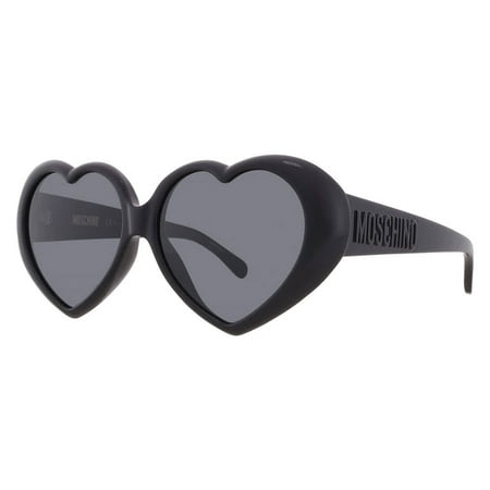 Moschino MOS128/S 0807 IR Women's Black Plastic Frame Sunglasses