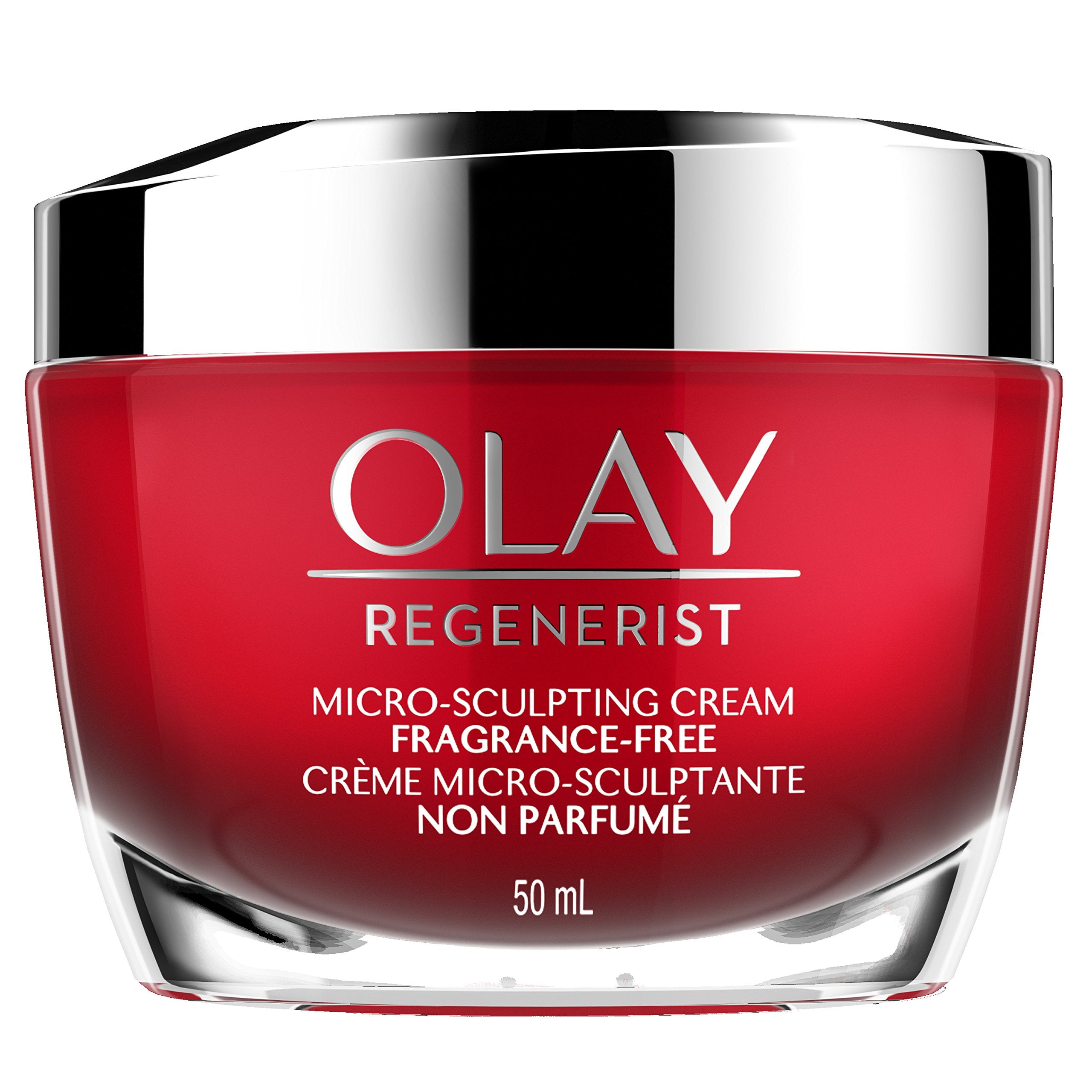 Olay Regenerist Micro-Sculpting Cream Face Moisturizer, Fragrance-Free, 50 mL