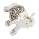 thumbnail image 3 of Statue d'éléphant vintage exquise, décoration artisanale pour la maison ou le bureau, 3 of 4