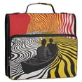 thumbnail image 5 of FORMRS Zipper Binder with Shoulder Strap 2-inch Ring 500 Sheet Capacity File Bag, Abstract Boat, 5 of 5