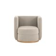 thumbnail image 1 of Sillón Ermita base latón - Beige WEIK Ermita, 1 of 8
