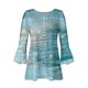 thumbnail image 4 of Ichuanyi liquidación femenina moda impresas impresas cascas en v con cuello corto cubo de camisetas sueltas de manga suelta ICHUANYI WER202308214690, 4 of 5