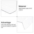 thumbnail image 4 of Unique Bargains L Type Shelf Dividers, PVC Clear Closet Shelf Separator 35 x 4 x 6cm 4pack, 4 of 5