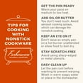 thumbnail image 4 of Farberware Easy Clean 12 Pcs Nonstick Cookware Set with Cooking Tools, Dishwasher Safe, Champagne, 4 of 14