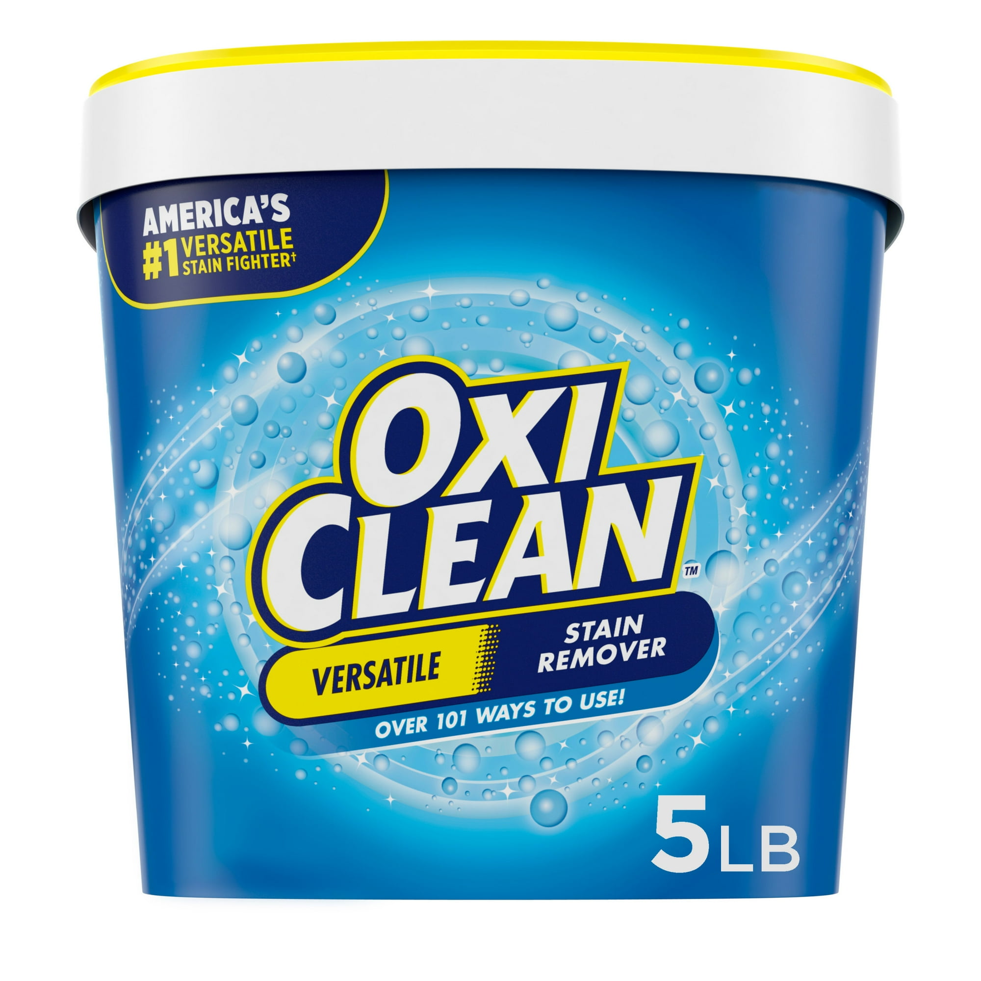 OxiClean Versatile Stain Remover Powder for Around the Home and Laundry , 5 lb