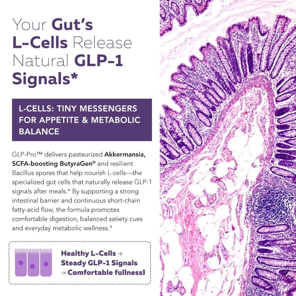 Triquetra Health GLP-Pro | GLP-1 Probiotic Postbiotic*