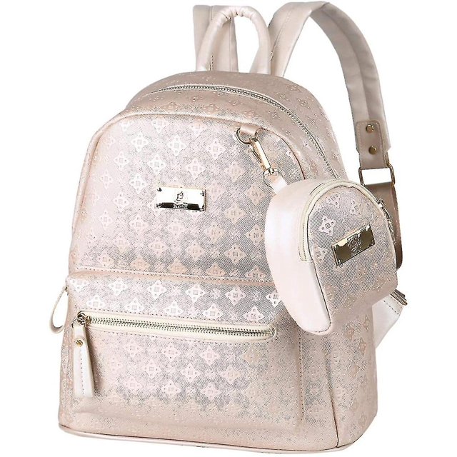 Backpack Ladies Elegant Pu Leather Backpack Girls For Women Black