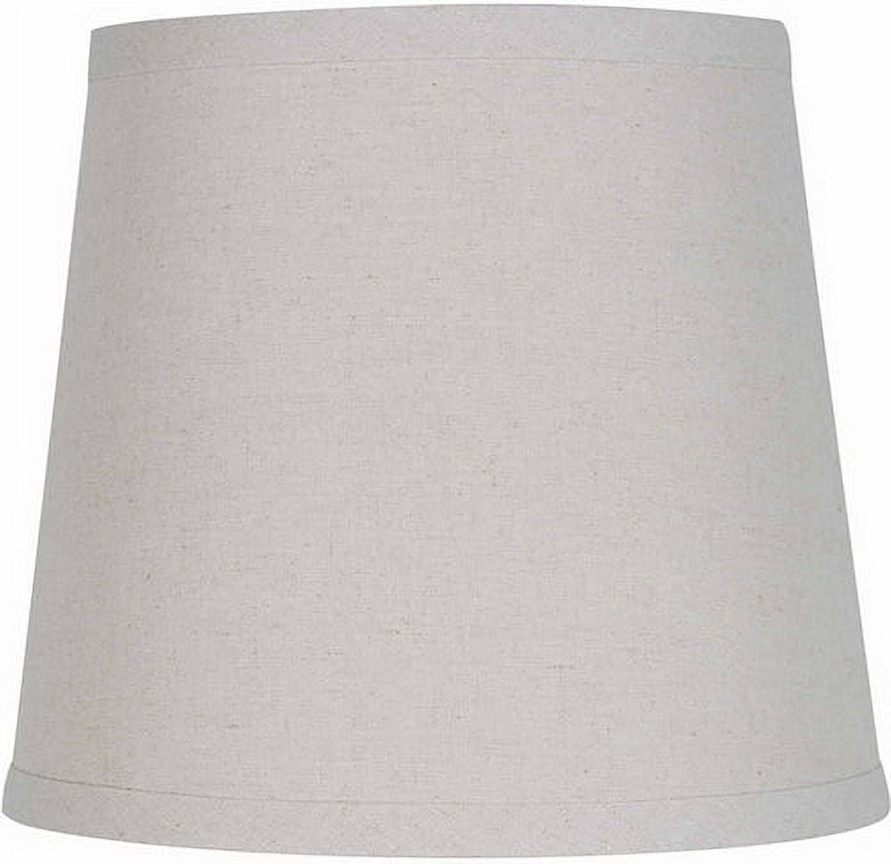 Mainstays Mix & Match Nature Linen Accent Lamp Shade, Round, Beige, 7 x 9 x 8 in
