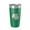 Green, variant on Paulina Lake Map Tumbler Travel Mug Insulated Laser Engraved Coffee Cup Oregon 20 oz Coral