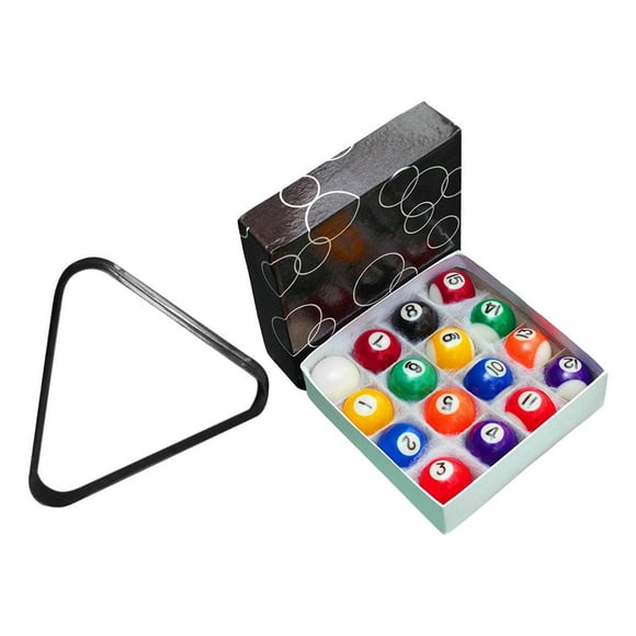 Youkk 16x Mini Balles de Billard Ensemble Complet 2.5cm Balle Sports Loisirs pour Jeu de Loisirs Salle de Jeux 3.8cm Balle