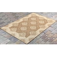 thumbnail image 3 of Furnish My Place Design1087 Neutral 6'7"x9'7" Contemporary Oriantal Modern Floral Area Rugs For Indoor & Outdoor, Easy To Clean & Fade Resistant Washable Rug, Neutral, 3 of 5