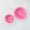 Hot Pink, variant on Small Animal Bed,Round Plush Hamster and Guinea Pig Sleeping Pad,Warm Cozy Cage Accessory for Hedgehogs, Rats, Ferrets,Machine Washable, Anti-Slip Bottom,Pink