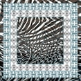 thumbnail image 2 of LightBoxJournal 26x26 White Modern Wood Framed Museum Art Print Titled - Bandanna B, 2 of 4
