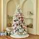 thumbnail image 4 of Adornos de Navidad para árboles, 12 piezas, irrompibles, varios estilos, rojo, 4 of 8