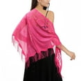 thumbnail image 1 of Stylish Triangle Shawl Scarf Perfect for Weddings and Formal Gatherings, 1 of 2
