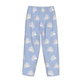 thumbnail image 3 of Lsque Cute Poodle Dog Print Women's Pajama Pants, Lounge Pant - Comfortable Home Wear,Elastic Waistband, Stylish Design-, 3 of 9