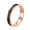 Rose Gold Plated Black, variant on Women's Stainless Steel Ring 6mm Black White Enamel Rings Engagement Wedding Band Couple Jewelry Silver Plated White Size 7