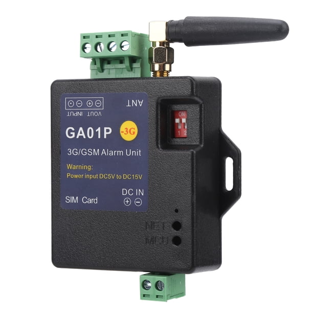 Alarma SMS, sistema de alarma GA01P 3G/GSM Sistema de seguridad Alarma de corte de energía Logre más