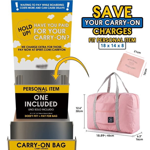 Free Checked Bag Spirit