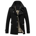 thumbnail image 1 of Gabardinas de moda para hombre Chaqueta cortavientos de otoño Botones de un solo pecho Frente Chaque Abanopi 5XL, 1 of 5