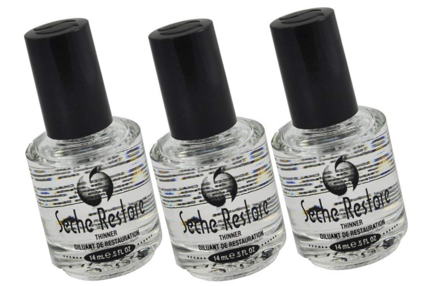 3 X Restore Polish Thinner Professional kit only thinner to thin a