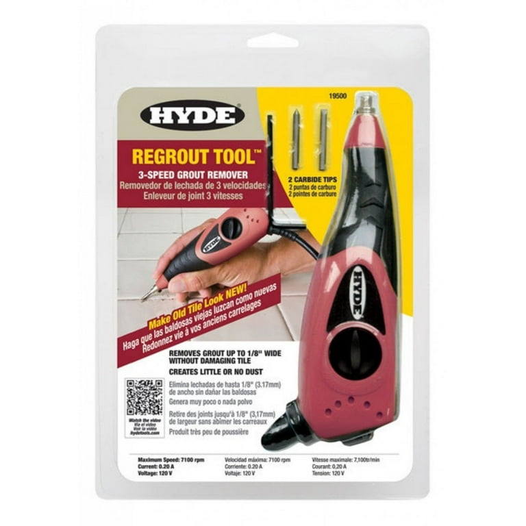 Hyde Tools Hyde 19500 Regrout Tool 3 Speed Electric Grout Remover hyde-tools-hyde-19500-regrout-tool-3-speed-electric-grout-remover