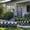 Blue 4pc, variant on Plastic Garden Edge Border Fence Tulip Design,Interlocking Landscape Edging Walkways Flower Beds Tree Rings,Flexible No-Dig Polypropylene Outdoor Use,Yard Ornamental Decorative Fences 4pc Set