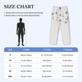 thumbnail image 4 of Lsque Dandelion Blowing In The Wind Print Men's Pajama Pants, Lounge Pant - Comfortable Home Wear,Elastic Waistband, Stylish Design-Large, 4 of 9
