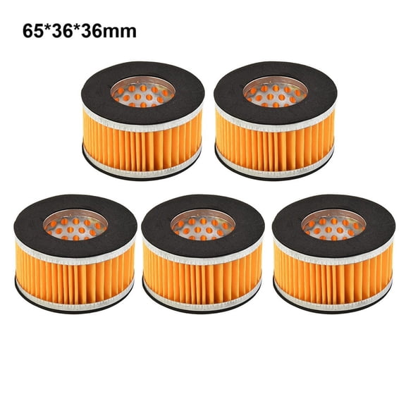 5Pcs Air Compressor Filter Element 65*36*36 Mm For Male Threaded 20Mm Power Intake Silencer Air Compressor Muffler