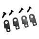 thumbnail image 2 of Kit de montaje para pedal de efectos de guitarra 4 soportes y 4 tornillos Universal Luthier Easy Negro, 2 of 9