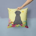 thumbnail image 2 of Easter Eggs Design Dog Art Fabric Decorative Pillow, 2 of 4