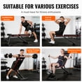 thumbnail image 2 of Weight Bench,Blacksmith Foldable Workout Bench with Leg Extension and Extended Headrest,880 LBS Capacity Incline Decline Bench for Home Gym Full Body Exercise, 2 of 8
