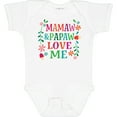 thumbnail image 3 of Inktastic Mamaw and Papaw Love Me Girls Baby Bodysuit, 3 of 5