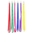 thumbnail image 1 of 6Pcs Colorful Lanyard Neck Lanyard Badge Card Ribbon Badge Cards Lanyards for Work Cards, 1 of 9
