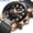 Rose Black, variant on New Watch Men Top Brand Luxury Mens Watches Sports Full Stainless Steel Waterproof Business Quartz Watch Relogio Masculino