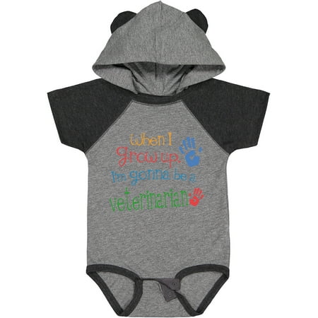 

Inktastic Veterinarian Gift Future Vet Quote Gift Baby Boy or Baby Girl Bodysuit