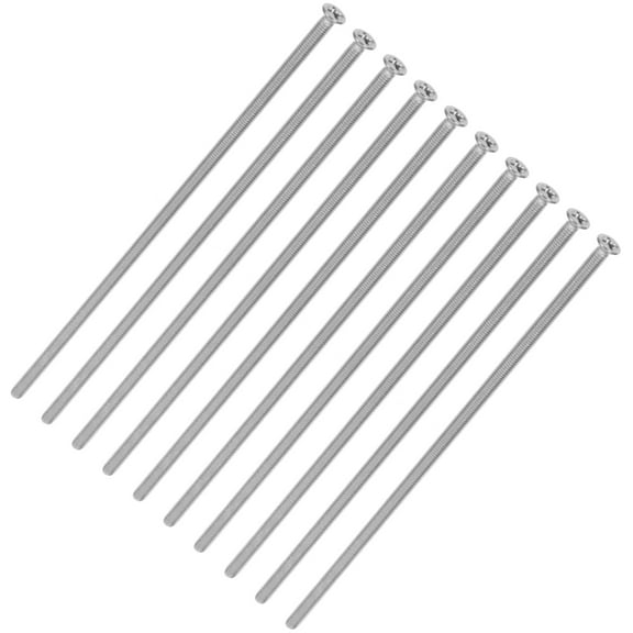 NICEXMAS Stainless Steel Self Tapping Screws Cover Screws Countersunk Head 10Pcs